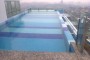 Infinity Swimming Pool Edge Wall Glass