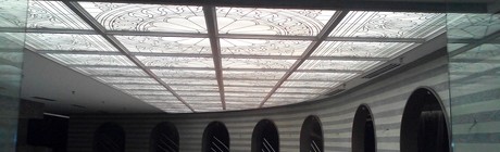 Decorative Glass Ceiling